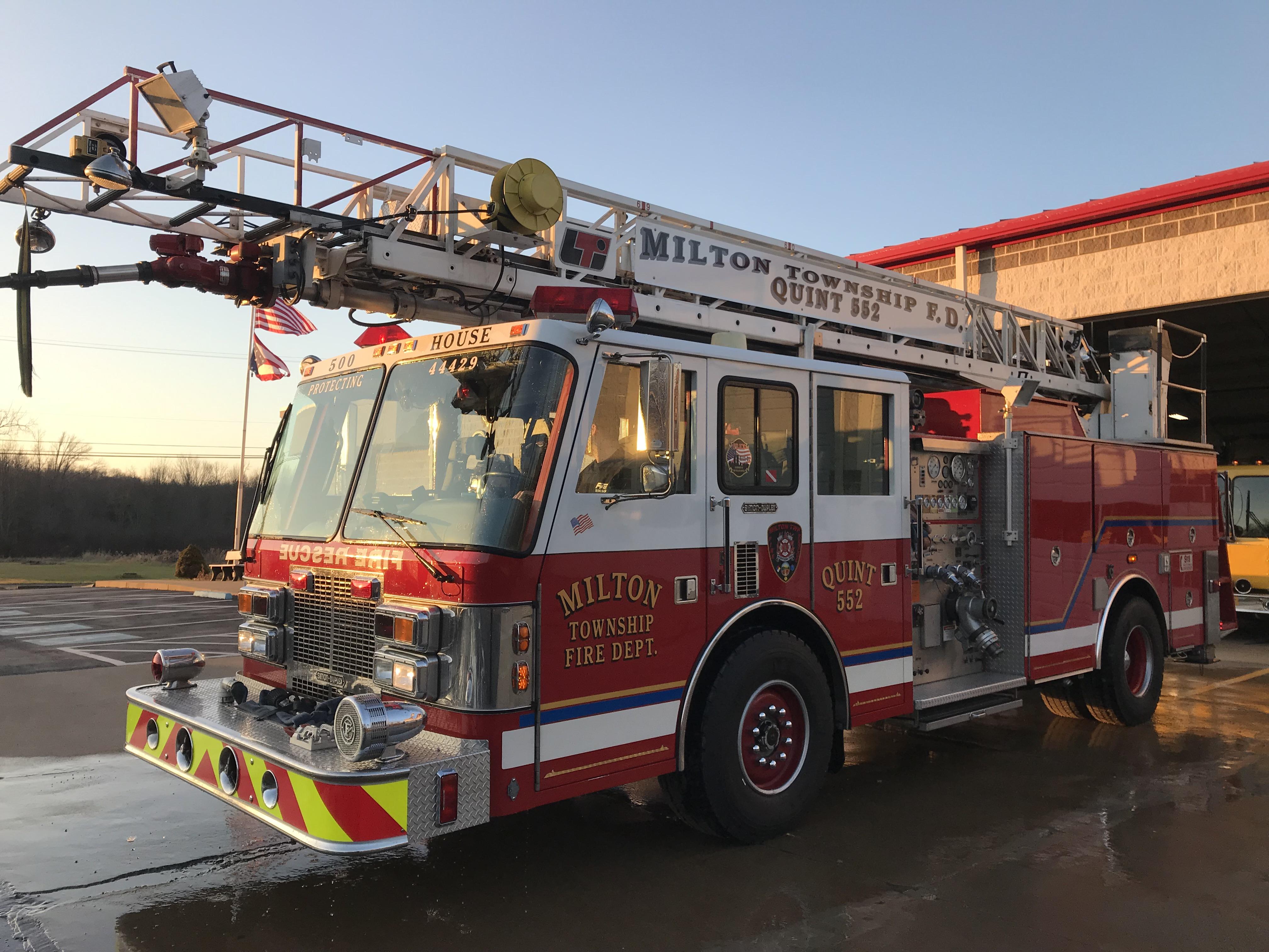 Milton Township Volunteer Fire Department, Lake Milton, OH