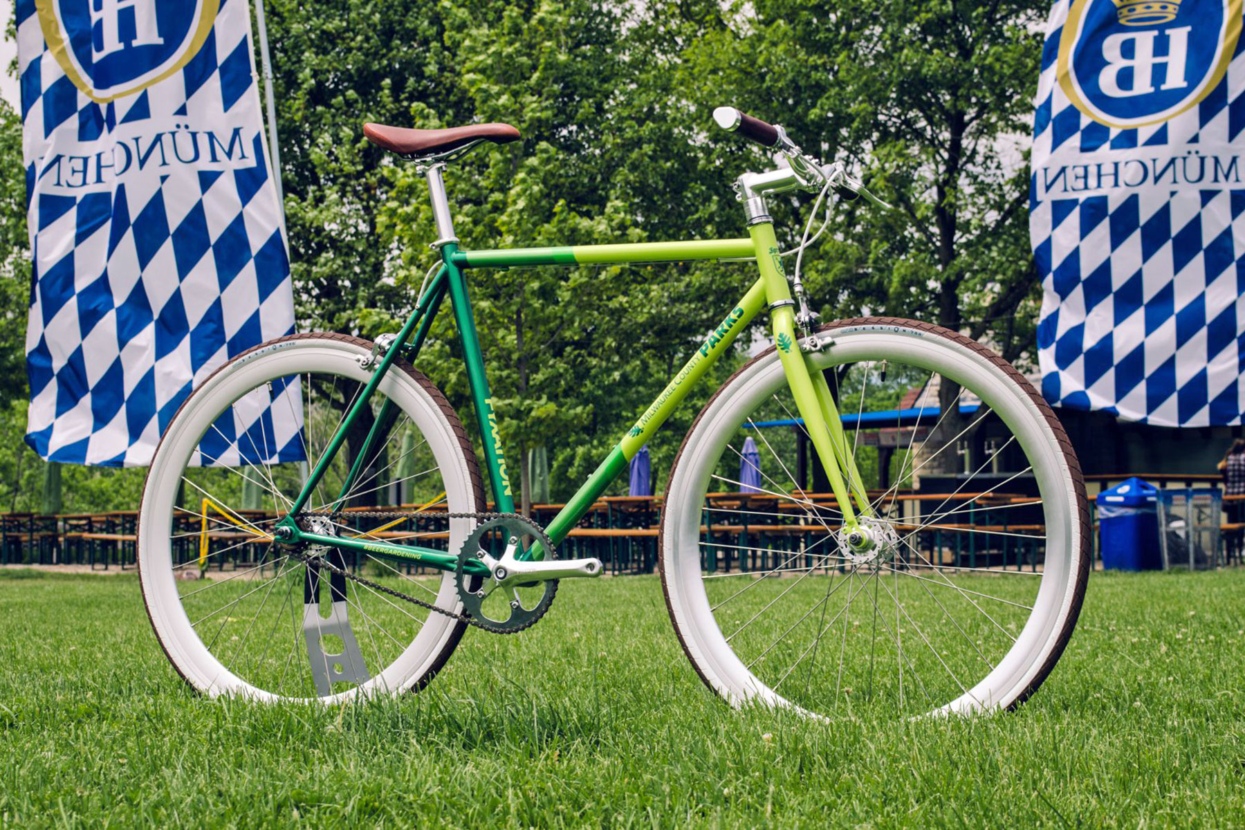 Traveling Beer Gardens to feature custom Fxyation bicycle design