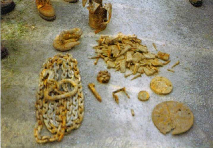 D Day relics Normandy military archaelogy