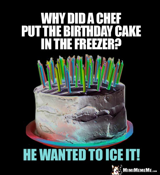 Humorous Happy Birthday Cakes, Birthday Cake is Funny! BDay Candles