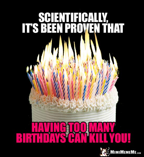 Birthday Cake With Many Candles Picture The Cake Boutique