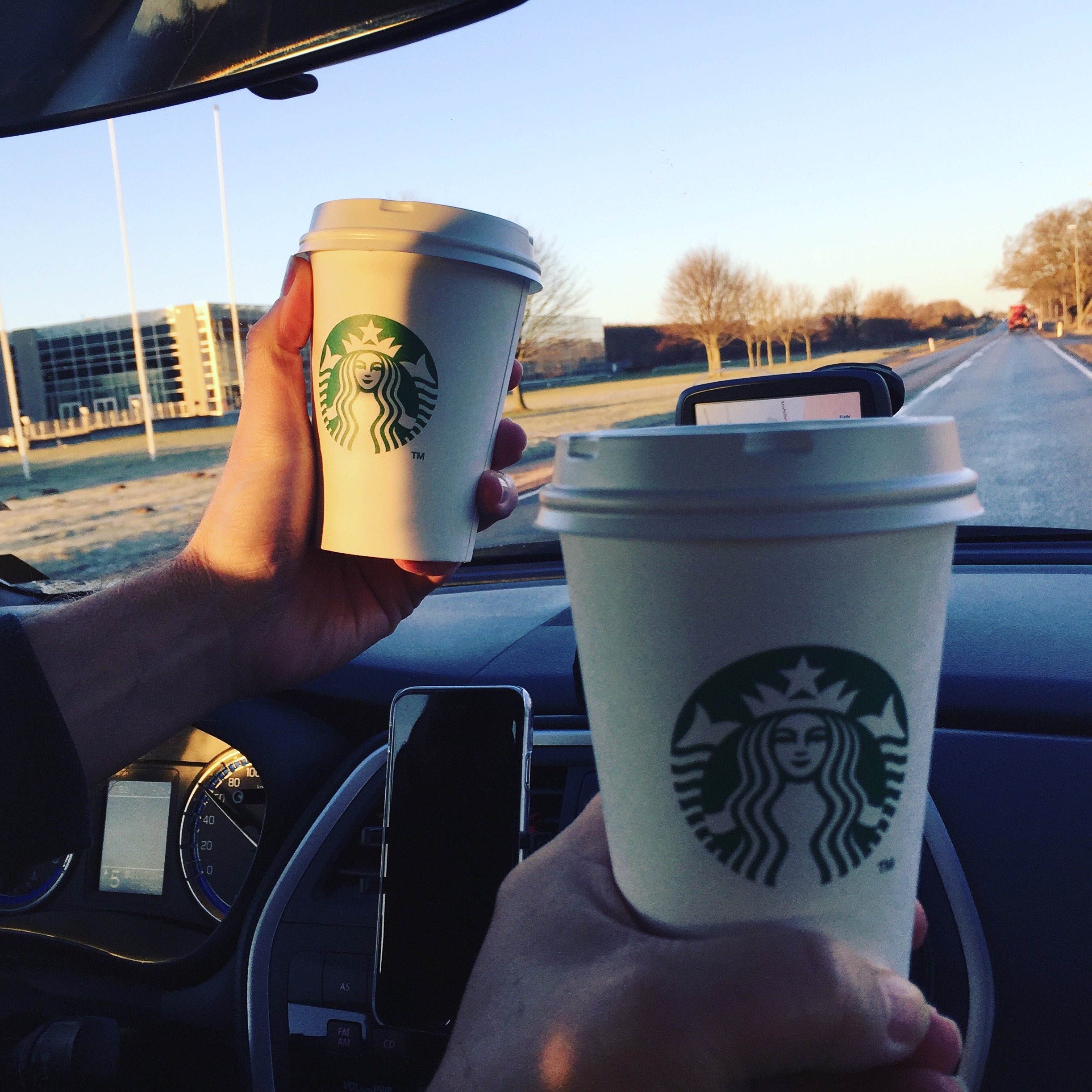 Starbucks at my local gas station Mimmo Fischetti