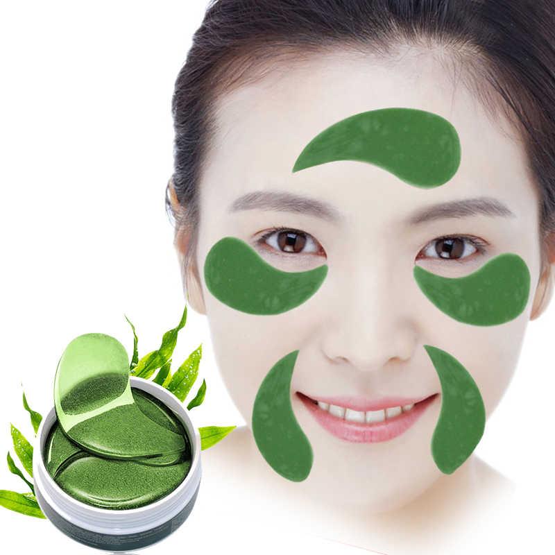 Gold Diamond Honey Green Tea Hydro gel Eye Patch Parches de hydrogel