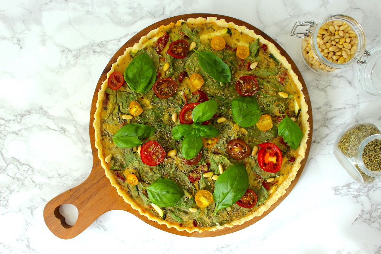 Easy Vegan Quiche Vegan Huggs