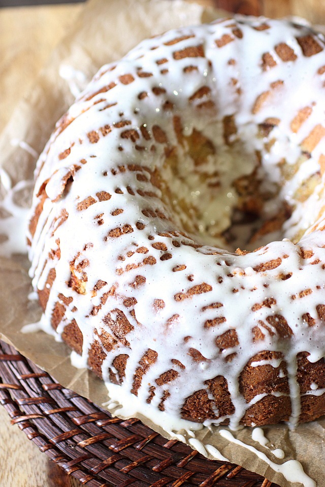 Cinnamon Roll Bundt Cake Mind Over Batter