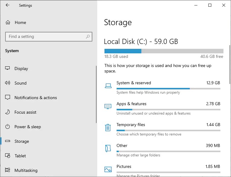Find Largest Folders in Windows 11, 10, 8, 7