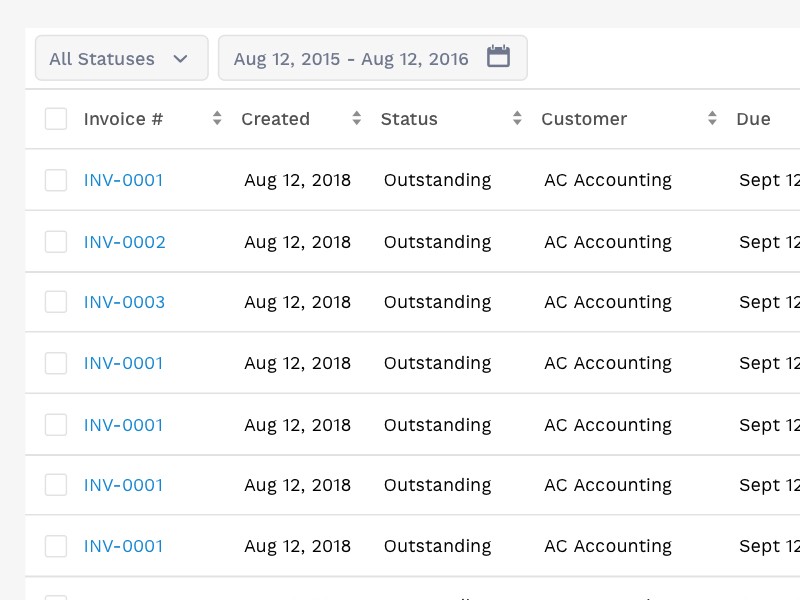 17 Best UX Tips for Creative Data Table Design MindK