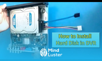 Learn How to Install CCTV Security New Hard Drive in DVR Installing