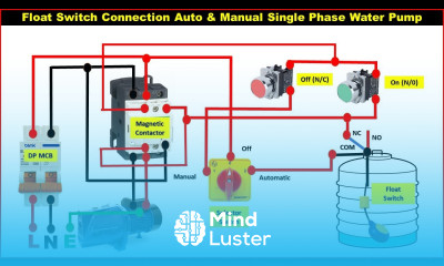 Learn Float Switch Wiring Diagram for Single Phase Water Pump Float