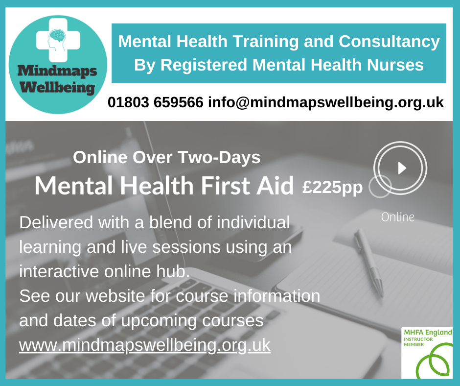 Online MHFA England Mental Health First Aid