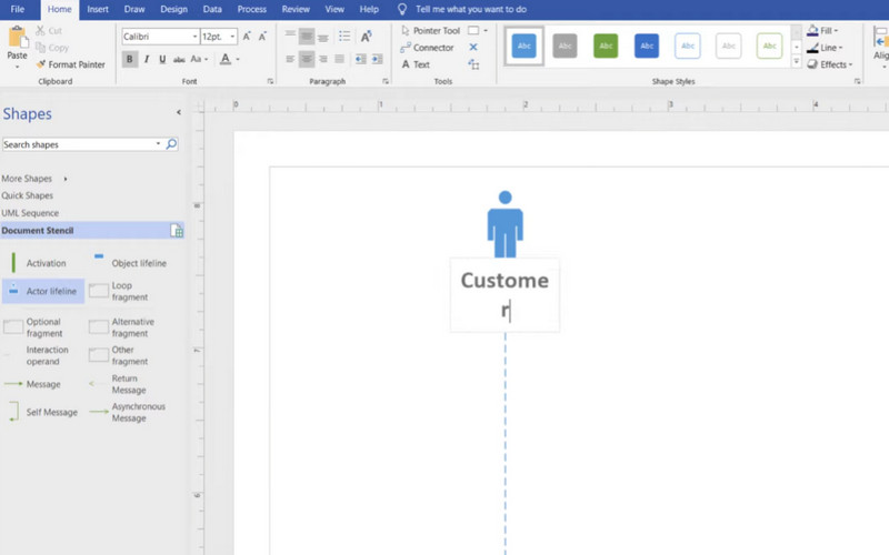 Visio Sequence Diagram Tutorial for Every Users with Details