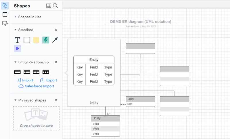 Lucidchart ER Diagram Tutorial: Detailed Walkthrough