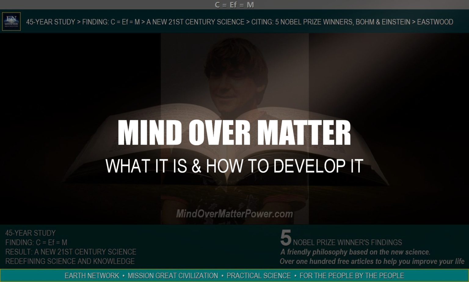 What is Mind Over Matter? How to Develop Mind Over Matter, Example