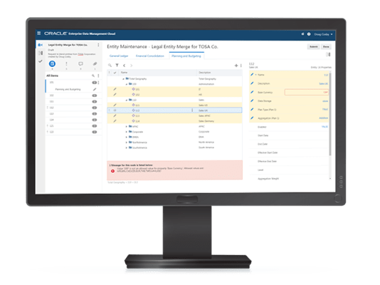 Oracle Enterprise Data Management Cloud