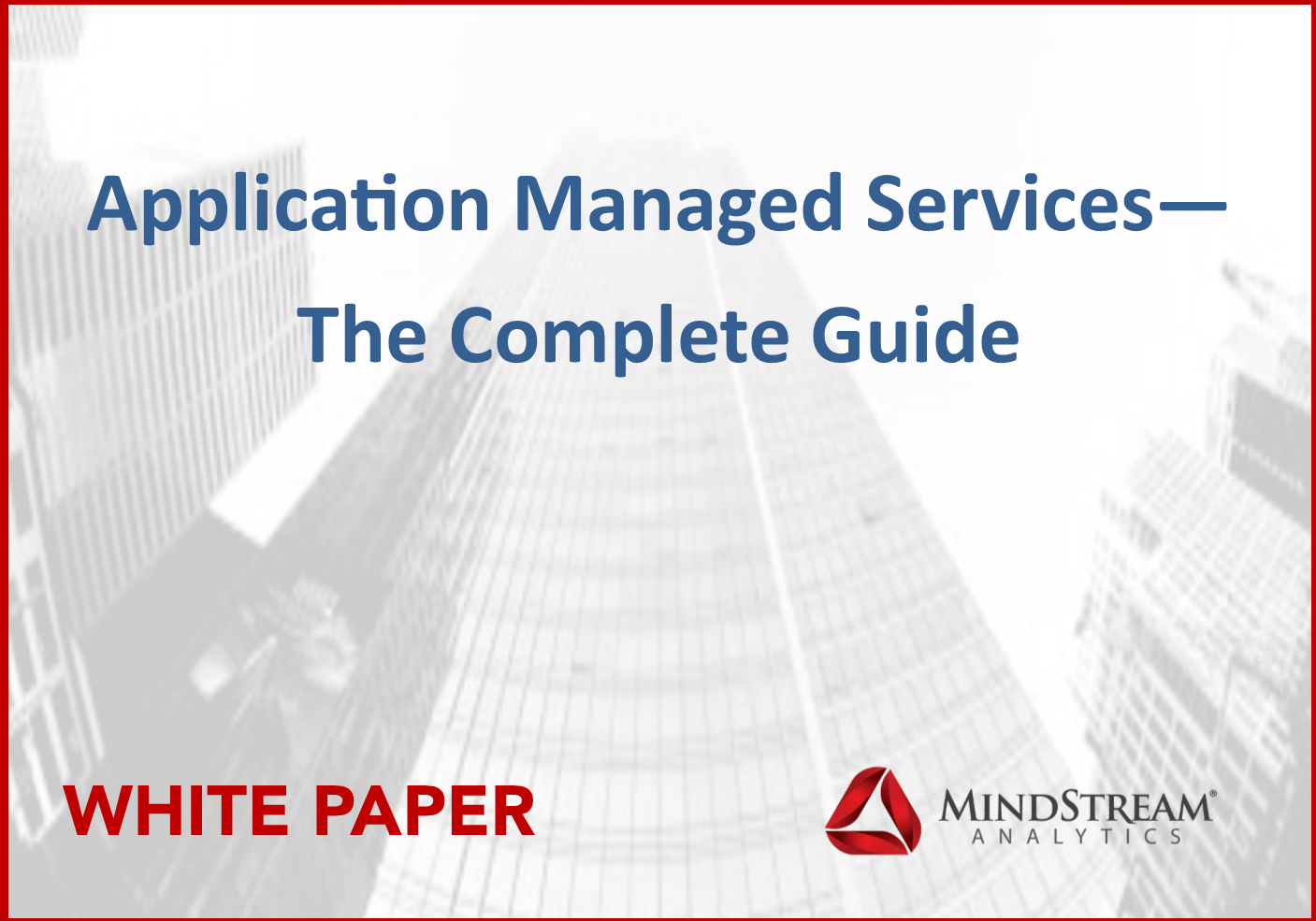 White Papers MindStream Analytics