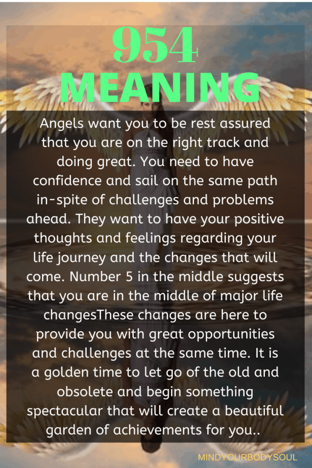 954 Angel Number Meaning And Symbolism Mind Your Body Soul