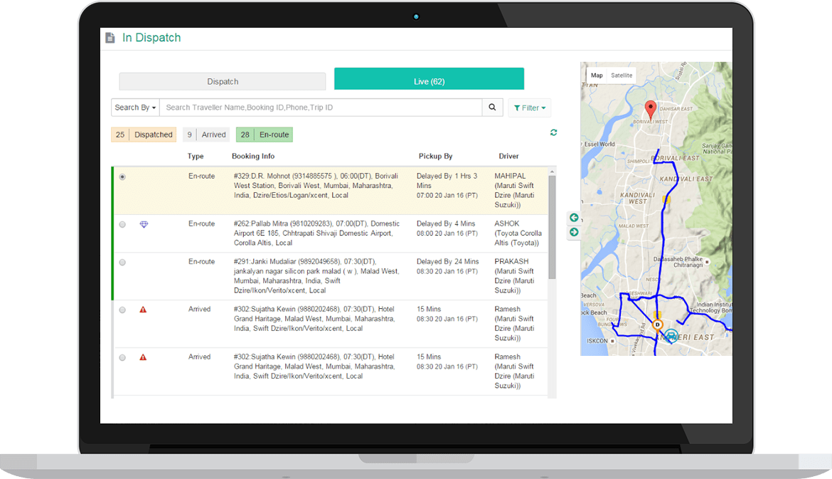 Responsive website template for products