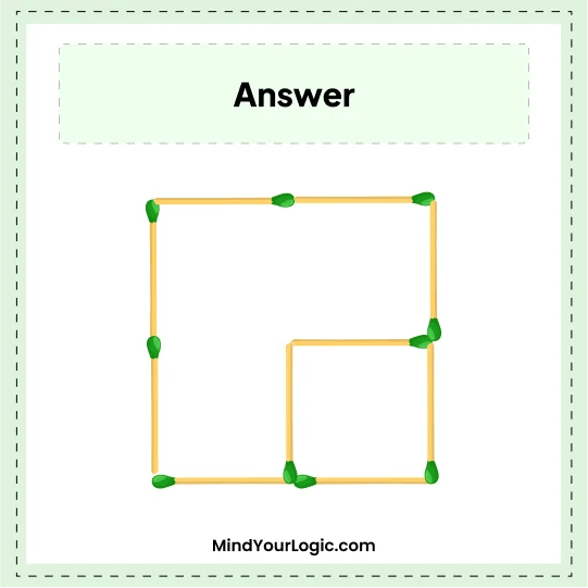 Matchstick puzzles with answers to improve your brain - mindyourlogic.com