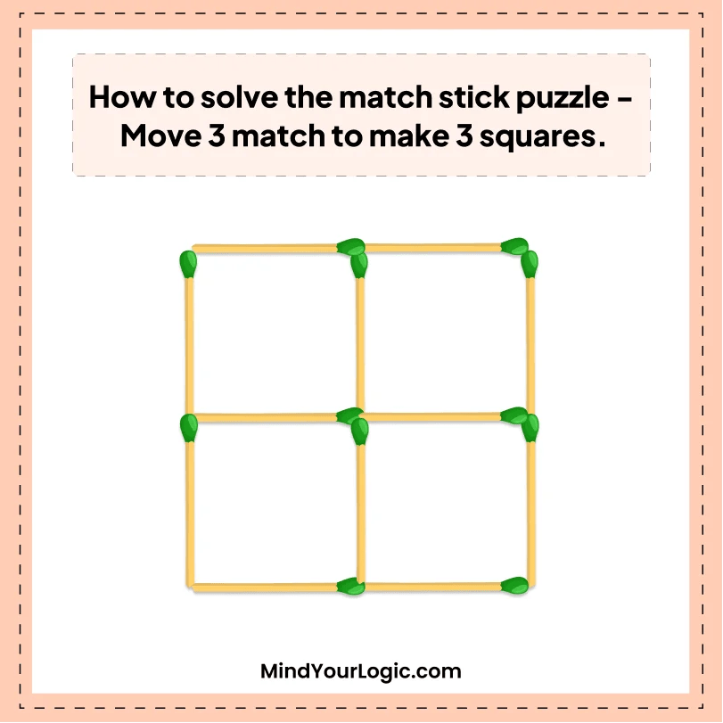 Matchstick puzzles with answers to improve your brain