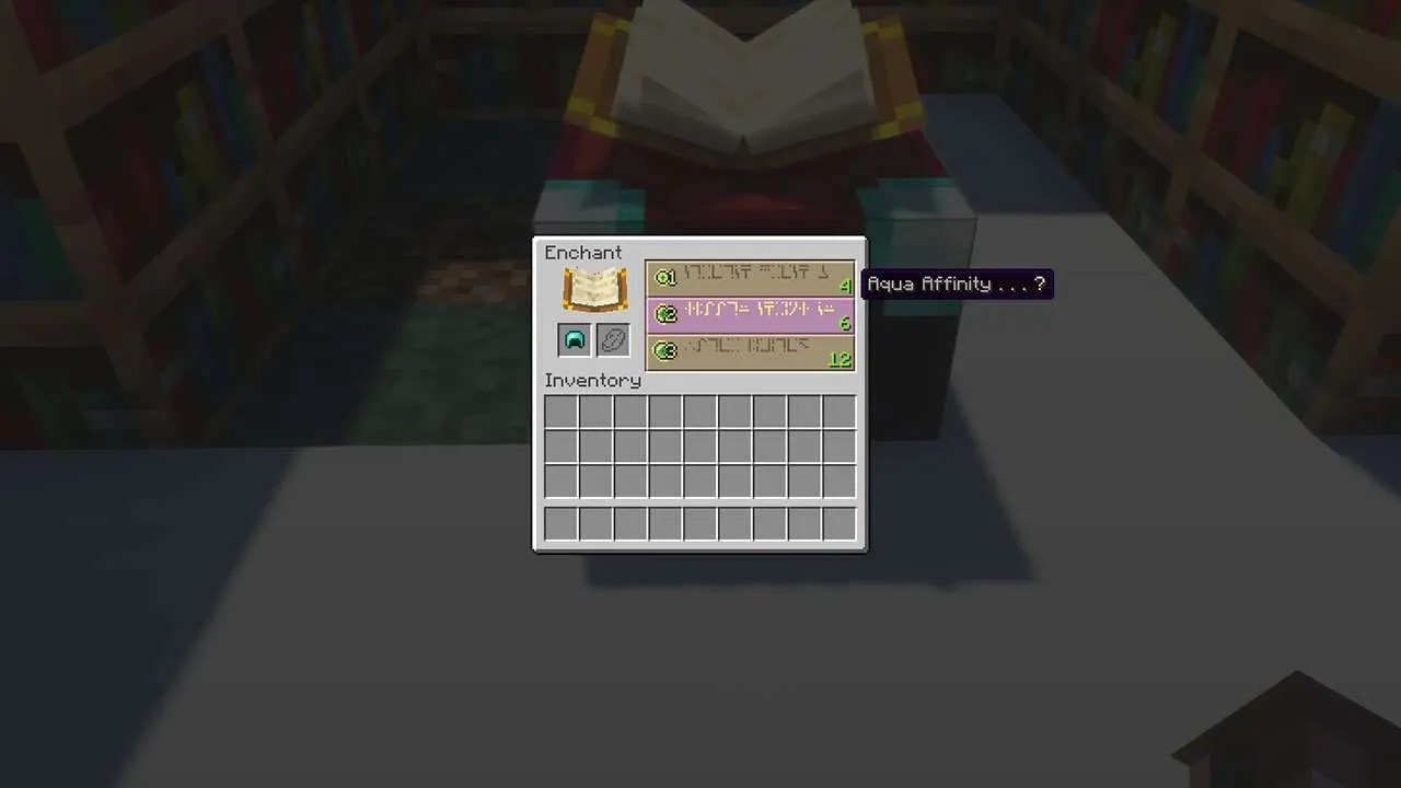Minecraft Aqua Affinity Enchantment Guide Minecraft Guides Wiki