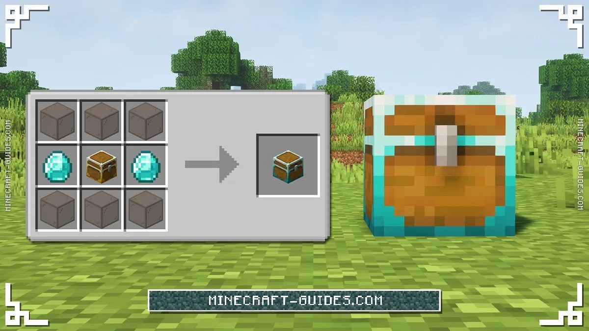 How To Place An Item Frame On A Chest In Minecraft Pe