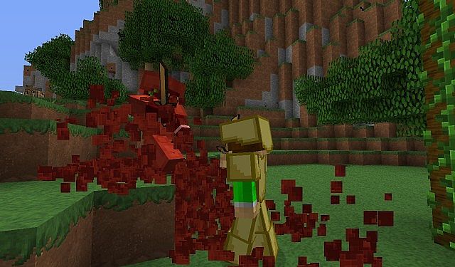 Blood Plugin for Minecraft 1.6.4/1.7.2/1.7.4/1.7.5 MinecraftDLs