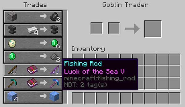Goblin Traders Mod para Minecraft 1.18.2, 1.17.1 y 1.16.5