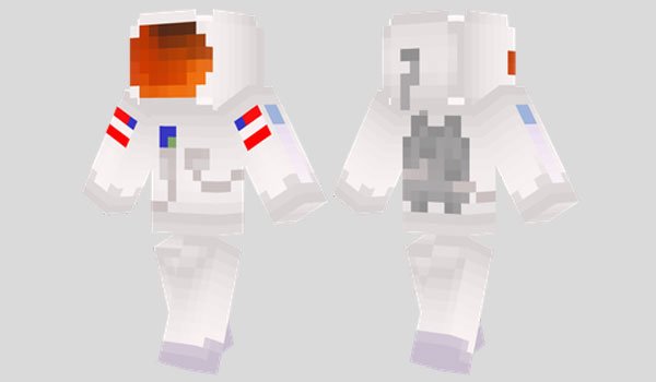Astronaut Skin for Minecraft MineCraftings