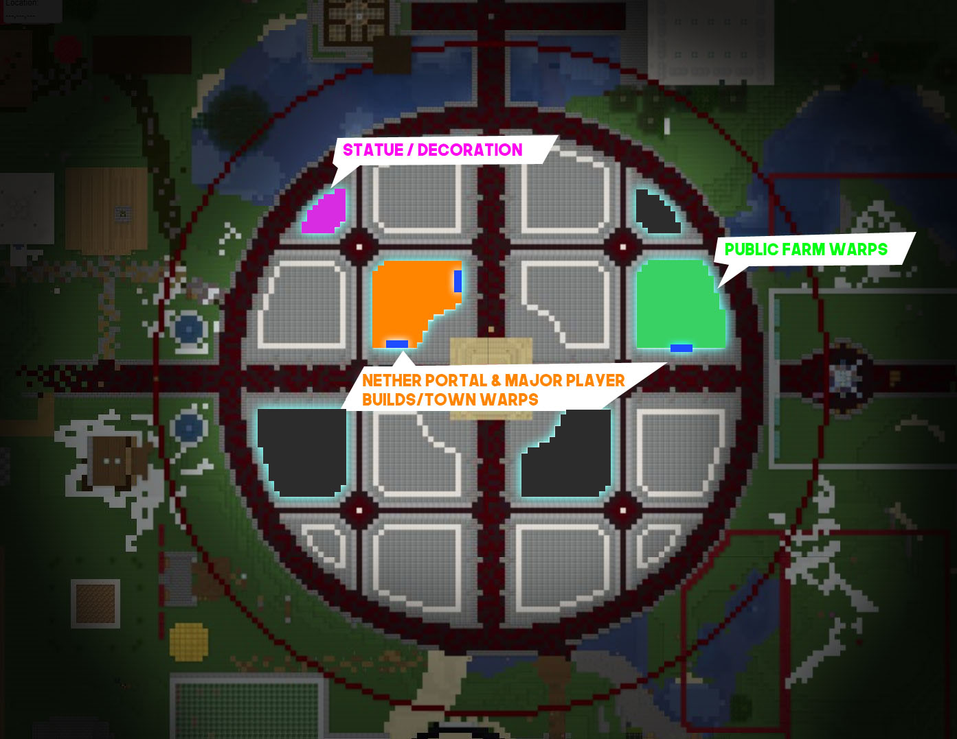 Filling Up Spawn V2! MinecraftLovers