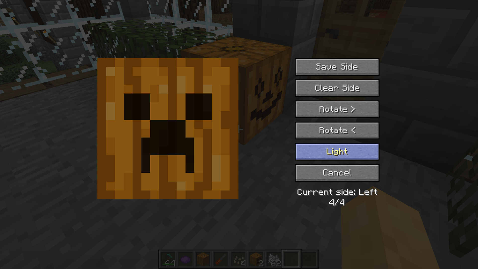 Carvable Pumpkins (1.12.2) Minecraft Mods