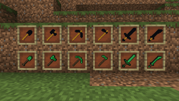 Emerald & Obsidian Armor/Tools (1.10.2) Minecraft Mods