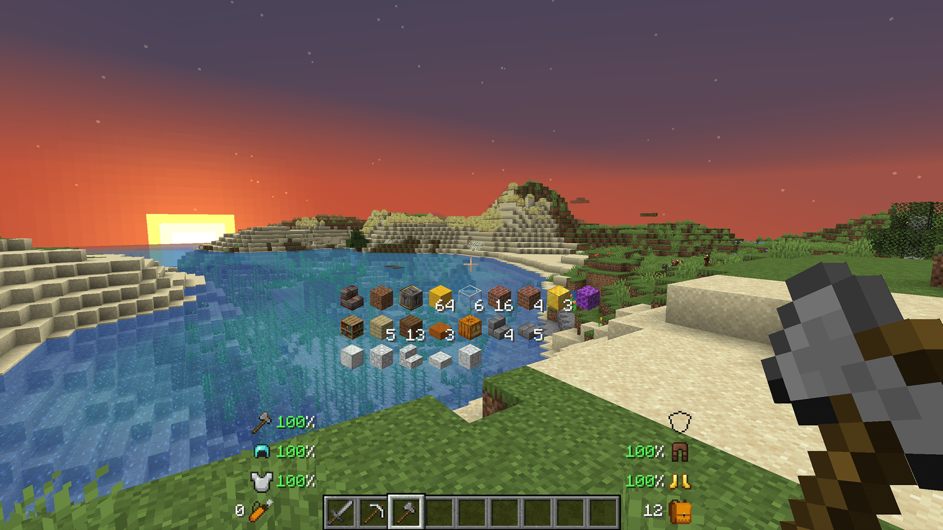 Armorstatushud updated mod 1.12.2/1.10.2 (provides a hud with your equipped armor/items stats). Inventory Hud 1 17 1 Minecraft Mods