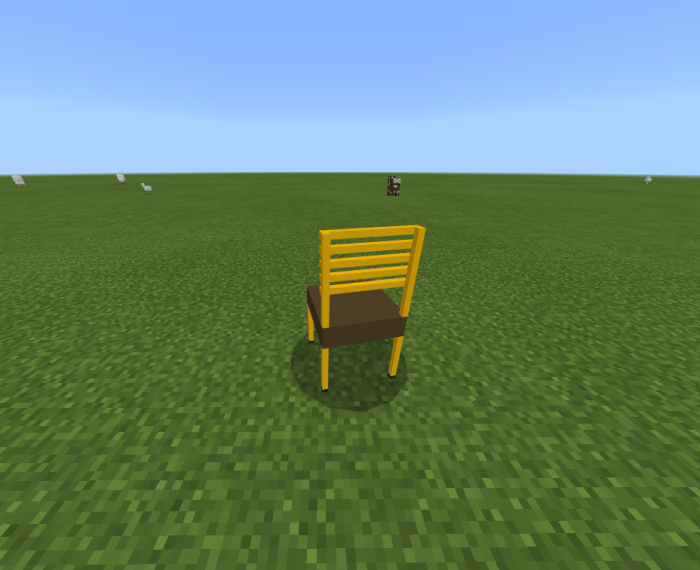 The Most Epic Chair Ever MCPE Addons/MCPE Mods & Addons minecrafts.us