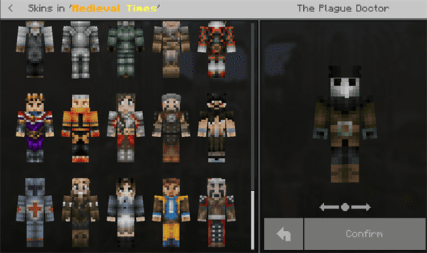 Medieval Times (Skin Pack) MC Skin Packs minecrafts.us