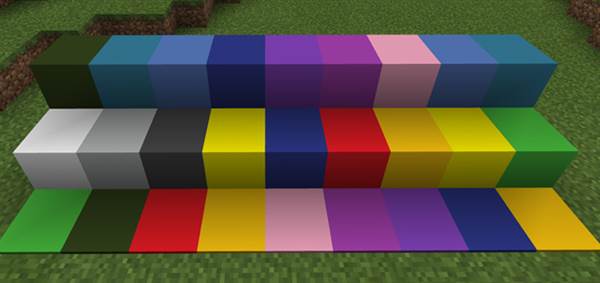 Plain Wool Colors Texture Pack MCPE Texture Packs minecrafts.us