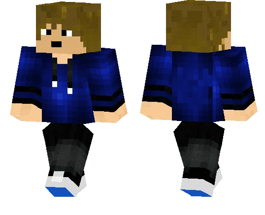 BLUEFACE BABY Minecraft Skin