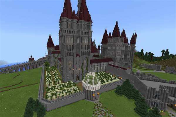 Hogwarts & Surrounding Areas (WIP) [Creation] MCPE Maps minecrafts.us