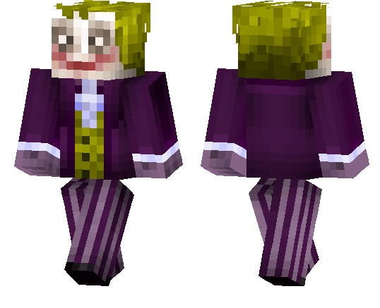 Minecraft Joker Skins Download Best Joker Minecraft Skins