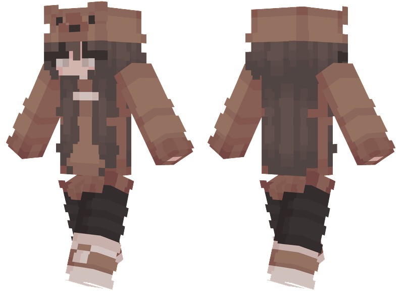 Bear Girl Minecraft Skins