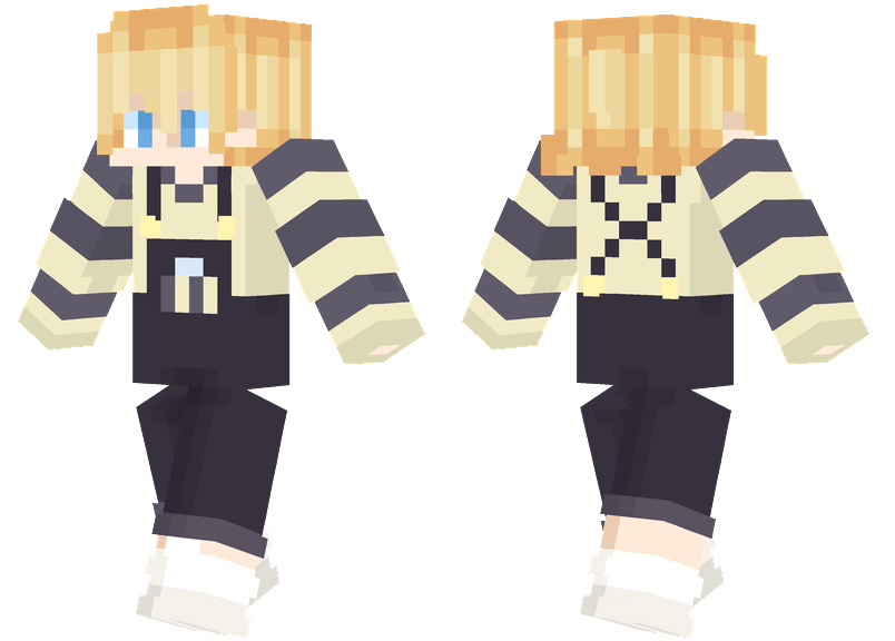 Bee Overalls Minecraft Skins