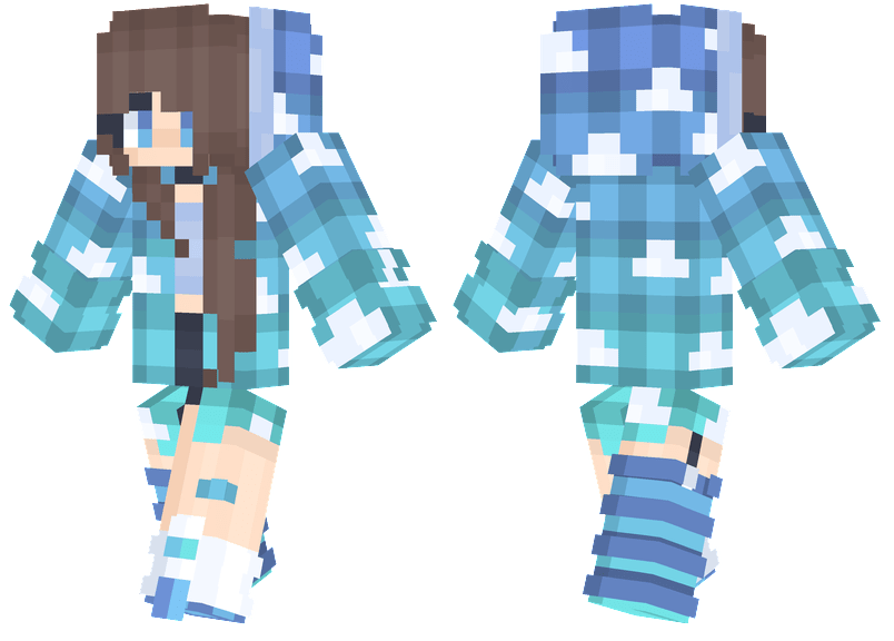Cloud Hoodie Minecraft Skins