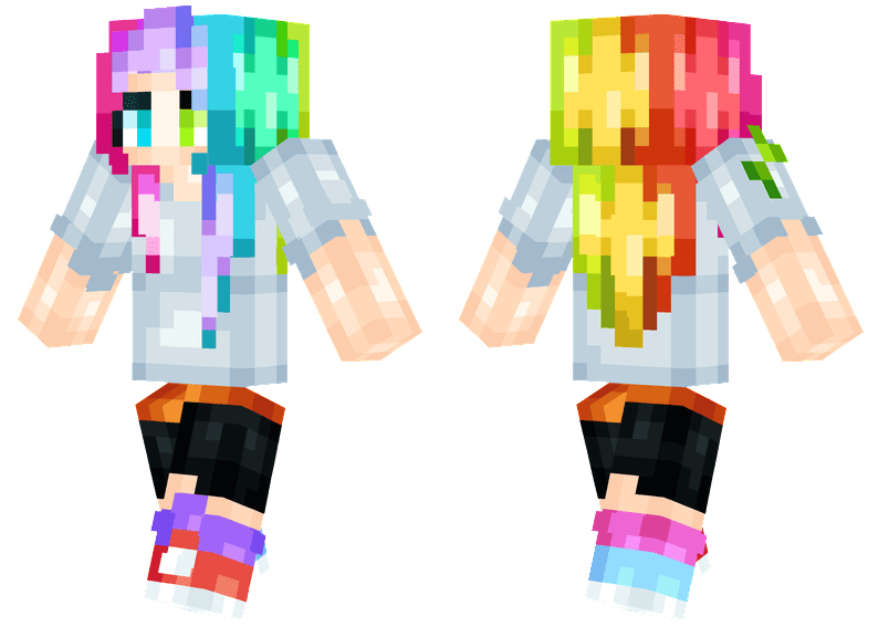 Colorful Minecraft Skins
