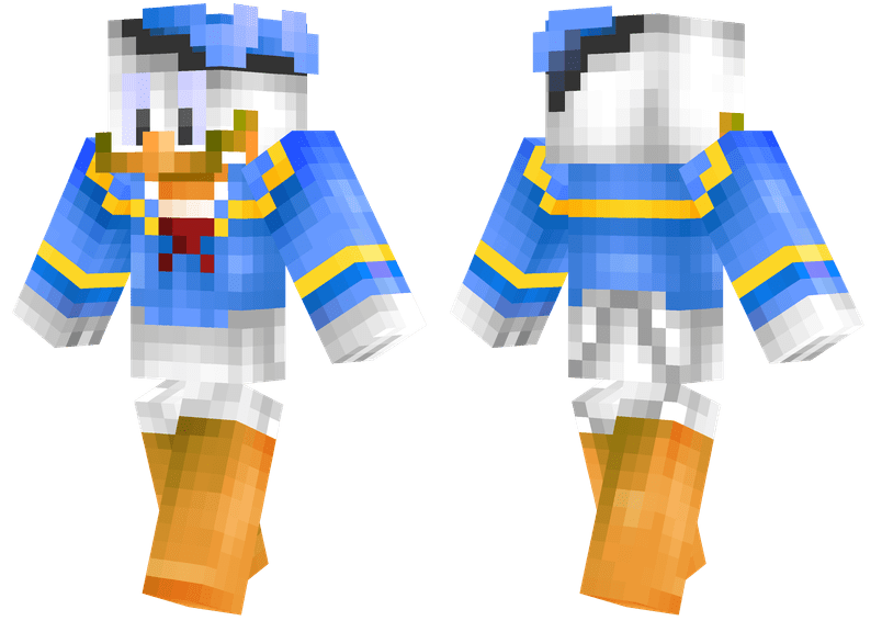 Donald Duck Minecraft Skins