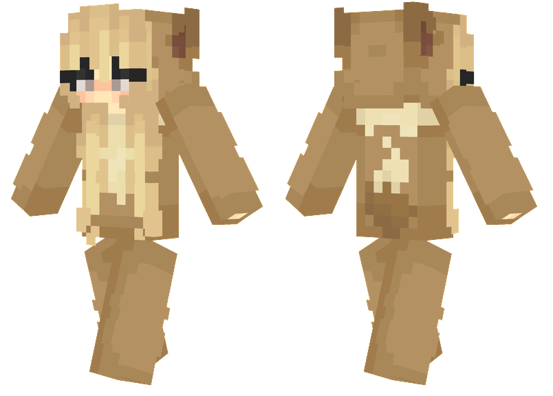 Eevee Onesie Minecraft Skins