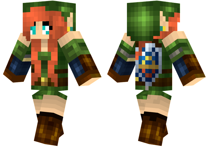 Female Link Minecraft Skins