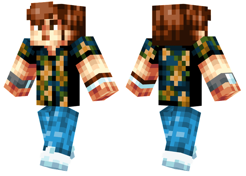 Floral Guy Minecraft Skins