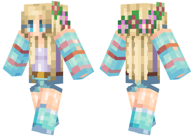Flower Girl Minecraft Skins
