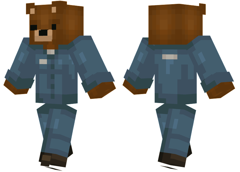 Friendly Bear Minecraft Skins