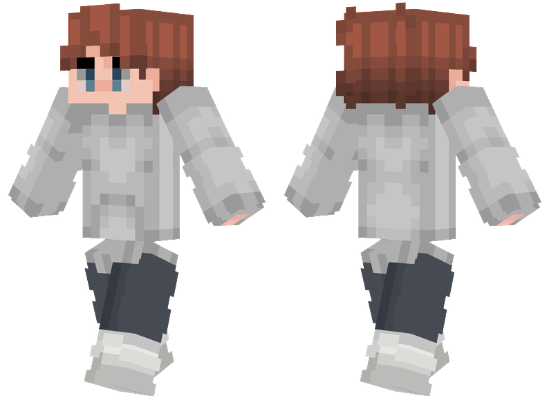Grey Sweater Minecraft Skins