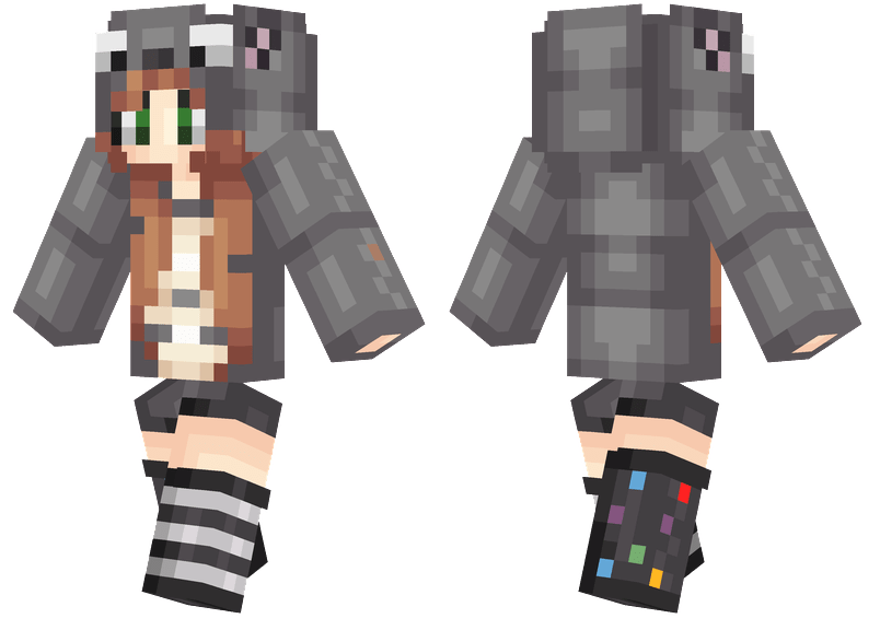Koala Girl Minecraft Skins